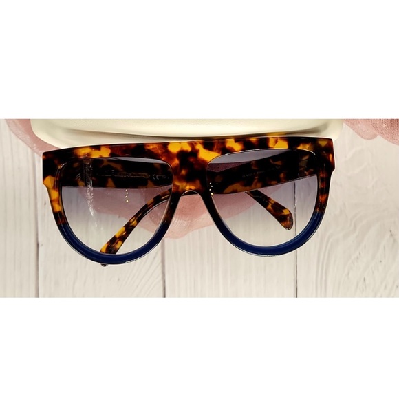 CELINE SHADOW 41026/S BLUE SUNGLASSES 58-16 AUTHEN main image 5